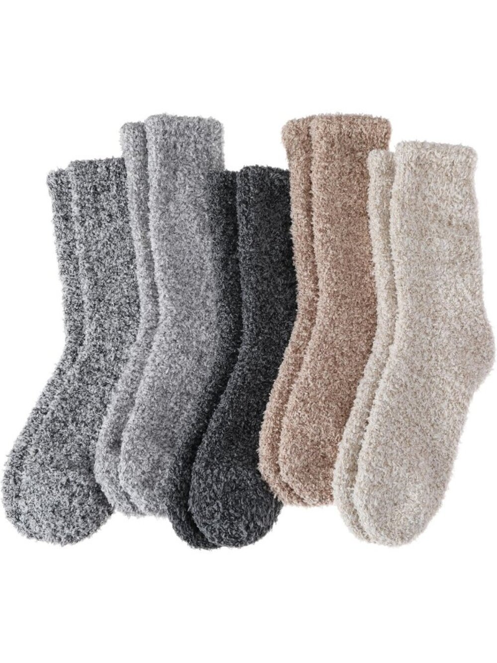 Cozy Fluffy Fuzzy Socks for Women | Warm Plush Slipper Socks for Winter Home